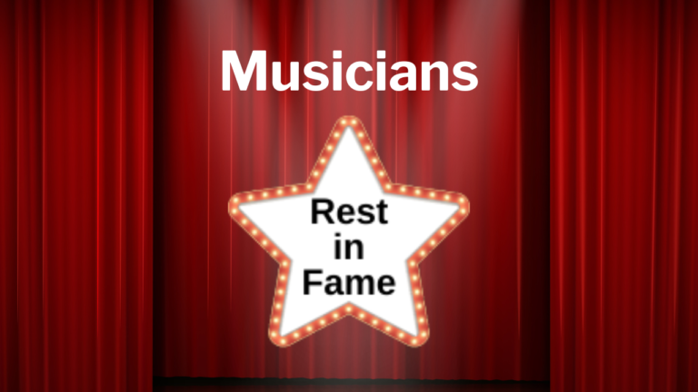 Musicians Who Died